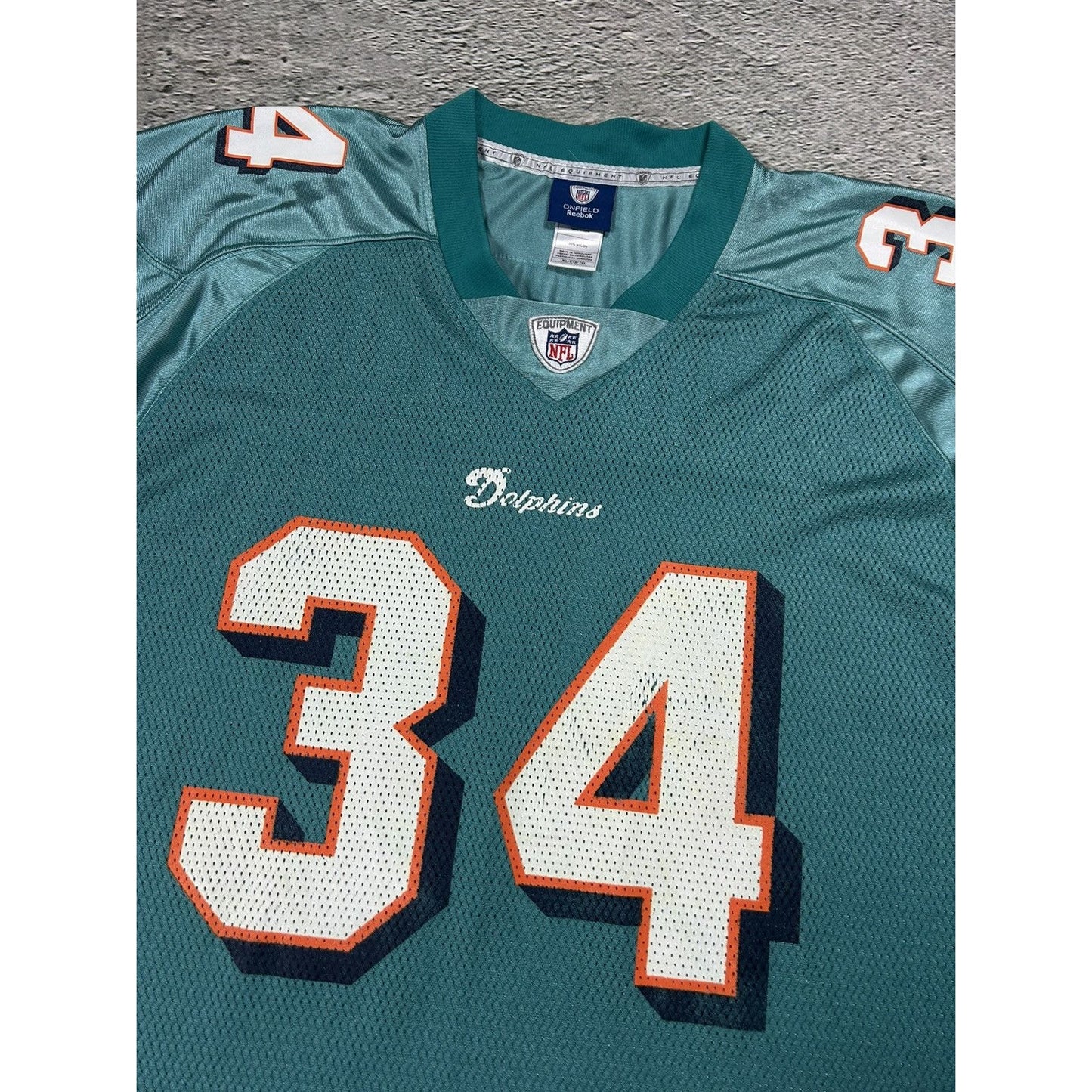 Ricky Williams #34 Miami Dolphins NFL Jersey Reebok