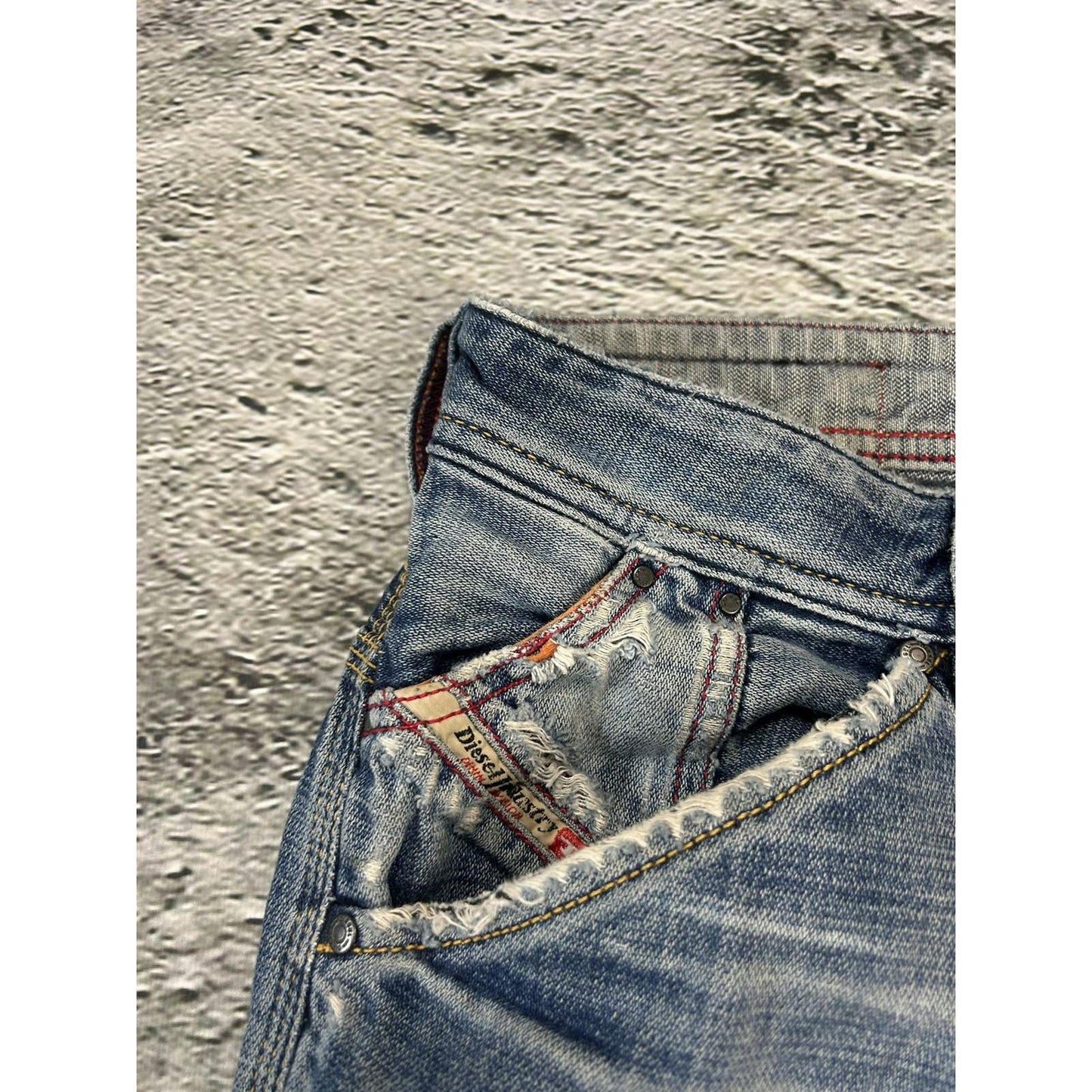 Diesel jeans vintage blue Braddo Y2K cargo