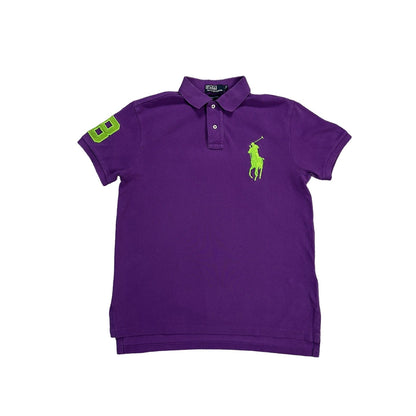 Chief Keef Polo Ralph Lauren vintage purple T-shirt big pony