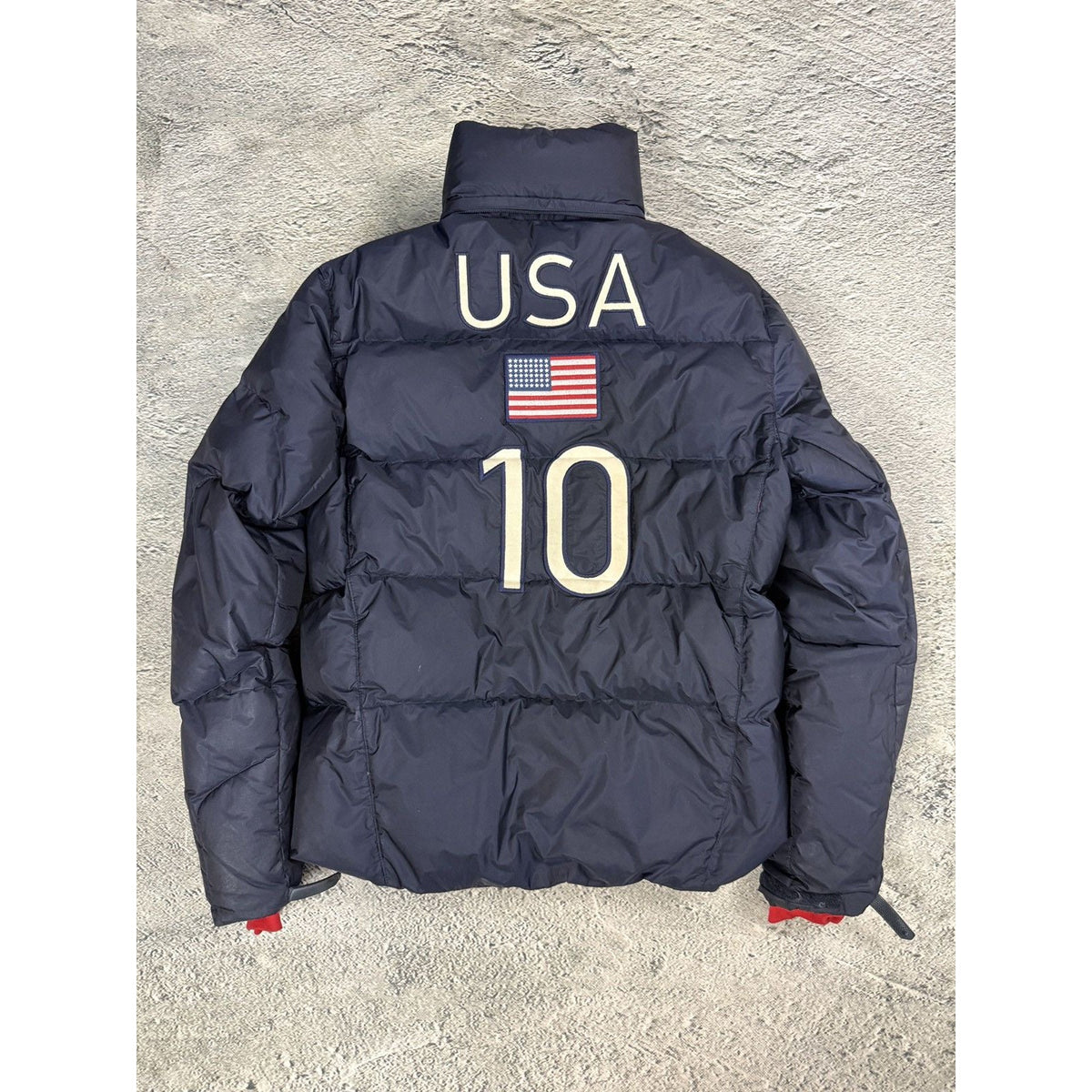 Chief Keef Polo Ralph Lauren vintage puffer vest black USA
