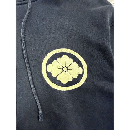 Evisu zip hoodie navy vintage daicock big logo white