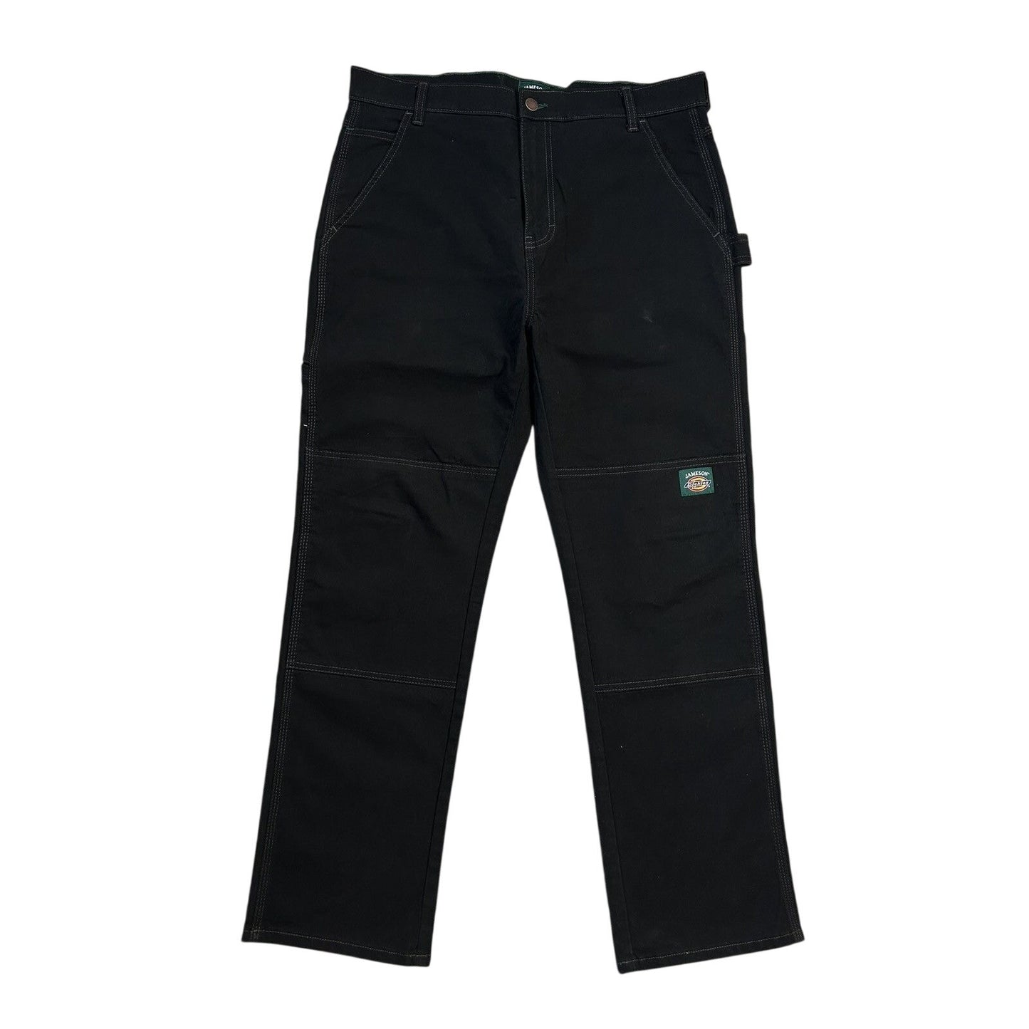 Dickies Jameson pants workwear black doubleknee whiskey