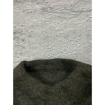 Acne Studios mohair sweater dramatic moh khaki