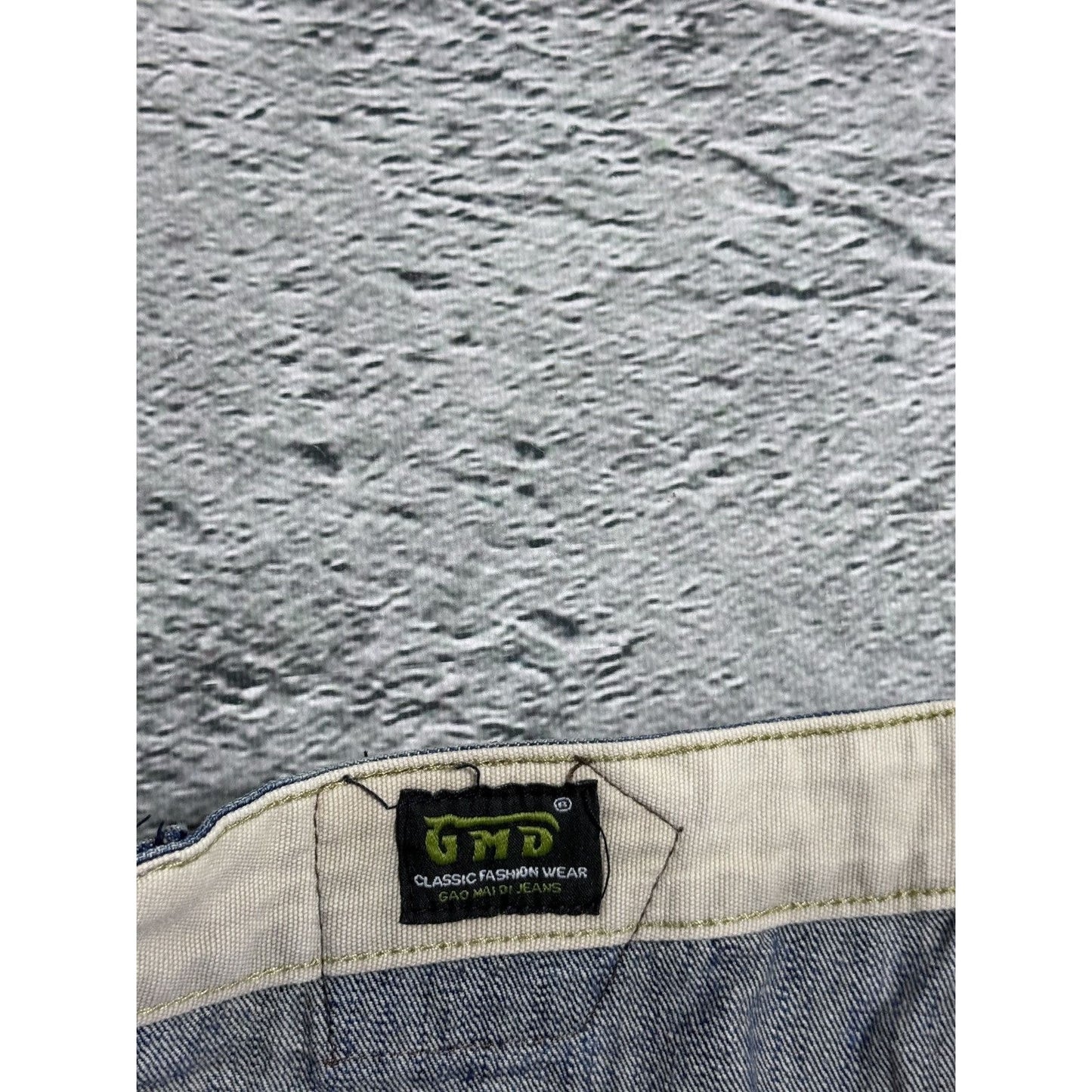 Dragon Embroidery Japanese denim GMD vintage jeans Y2K baggy