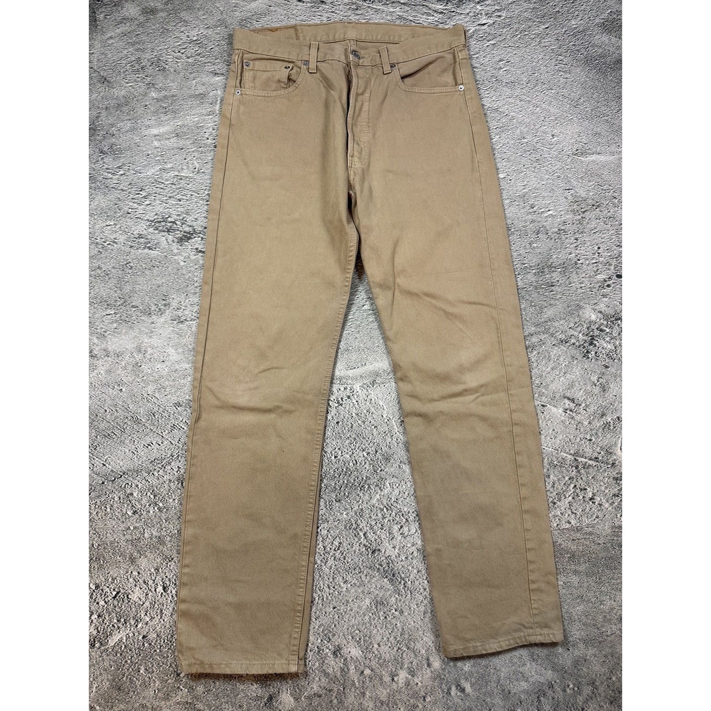 Levi’s 501 made in usa jeans biege vintage denim