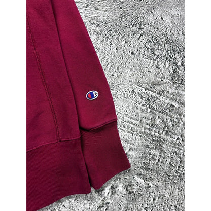 Champion vintage Sweatshirt Reverse Weave Warm Up burgundy