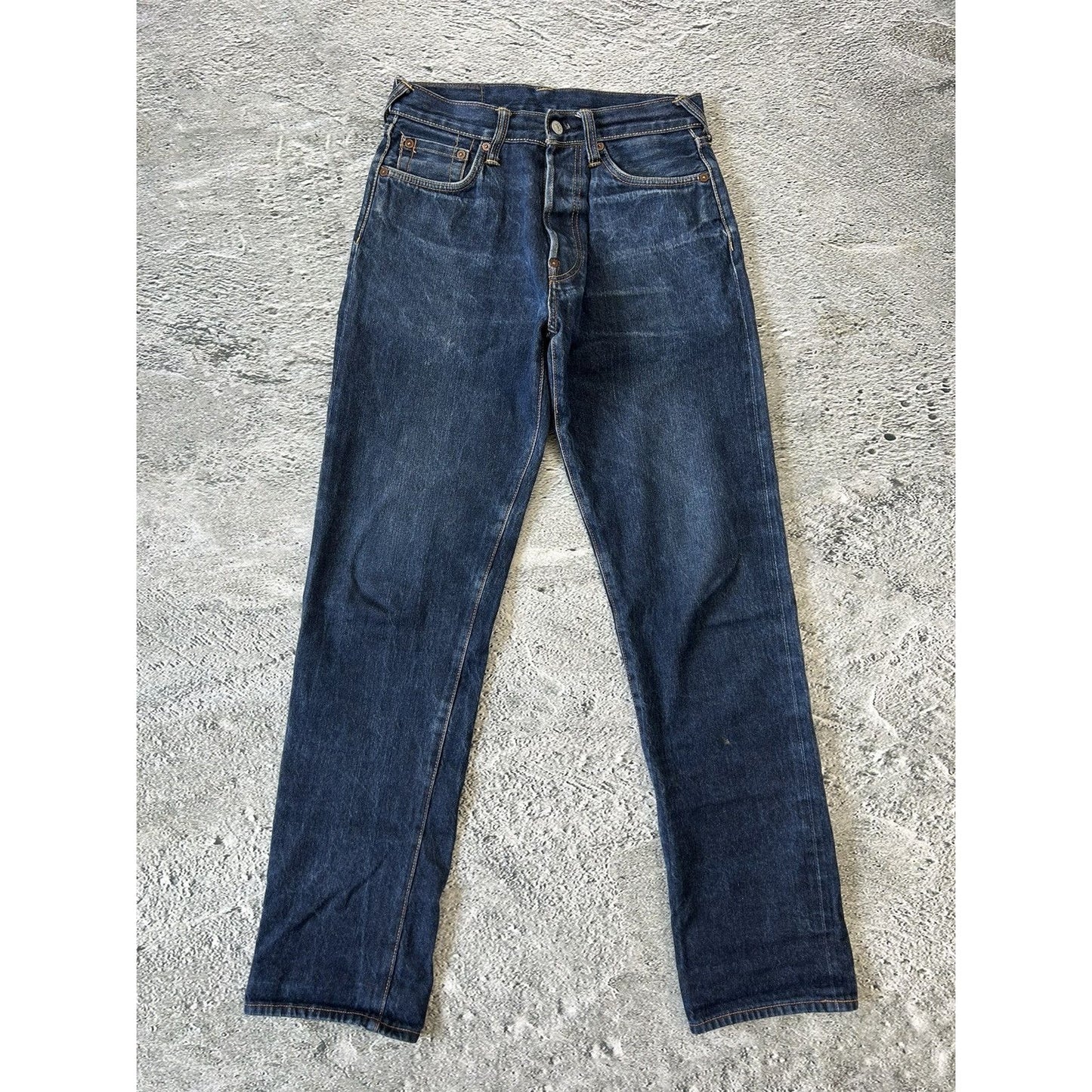 Evisu jeans daicock big logo gold selvedge denim Japan