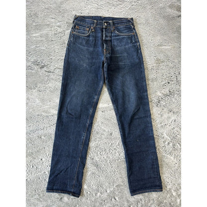 Evisu jeans daicock big logo gold selvedge denim Japan