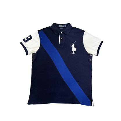 Chief Keef Polo Ralph Lauren vintage big pony navy blue