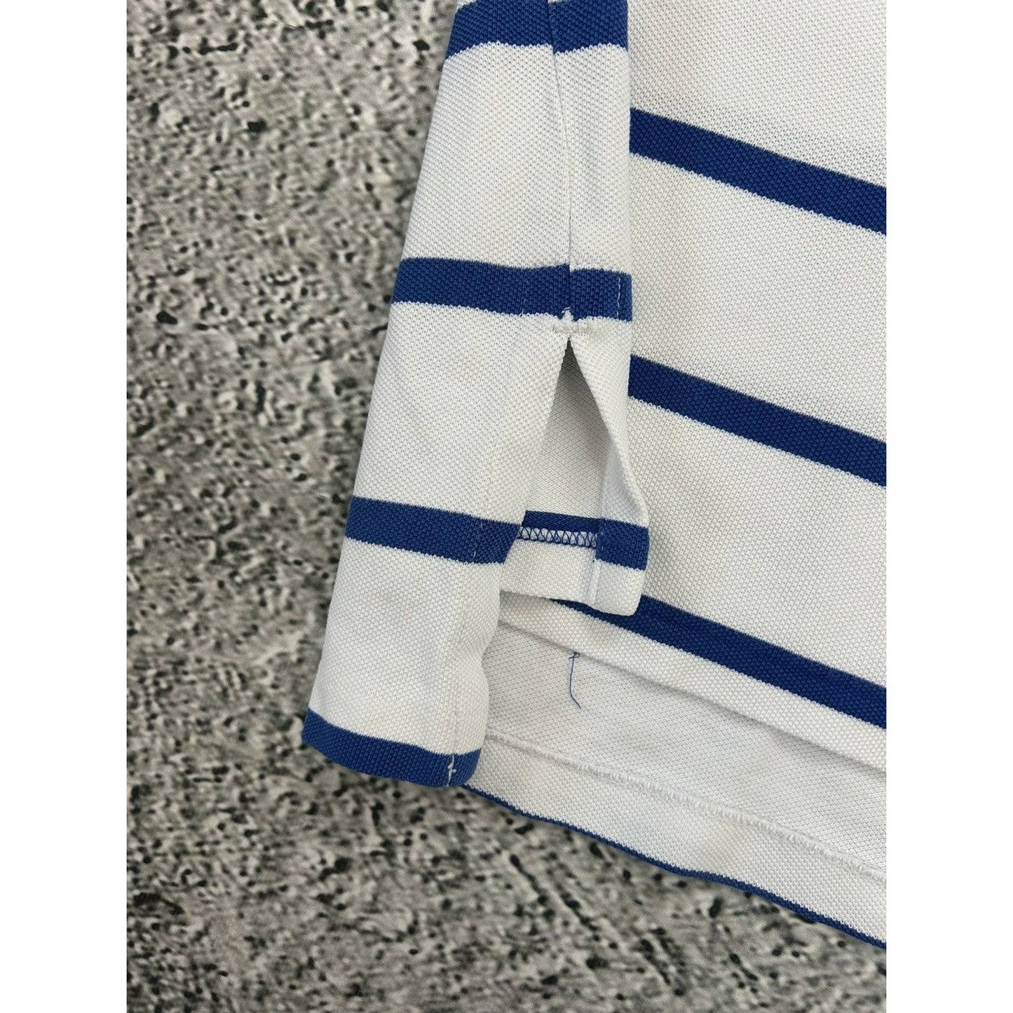 Polo Ralph Lauren t-shirt white blue striped small pony