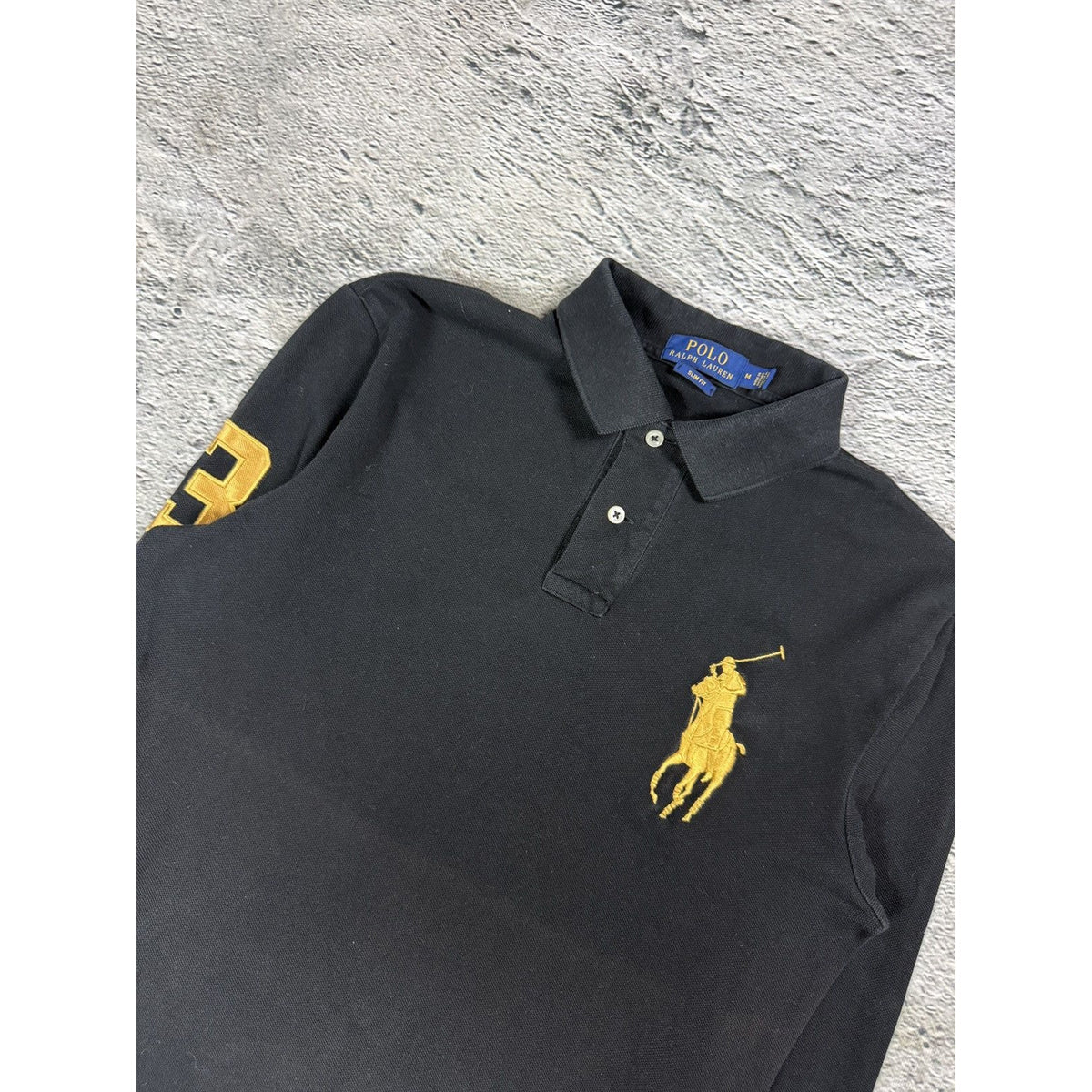 Chief Keef Polo Ralph Lauren big pony black gold