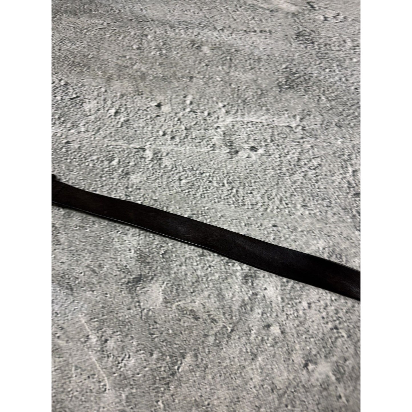 Diesel black leather belt Y2K