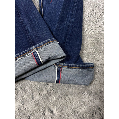 Evisu jeans daicock big logo red selvedge denim Japan