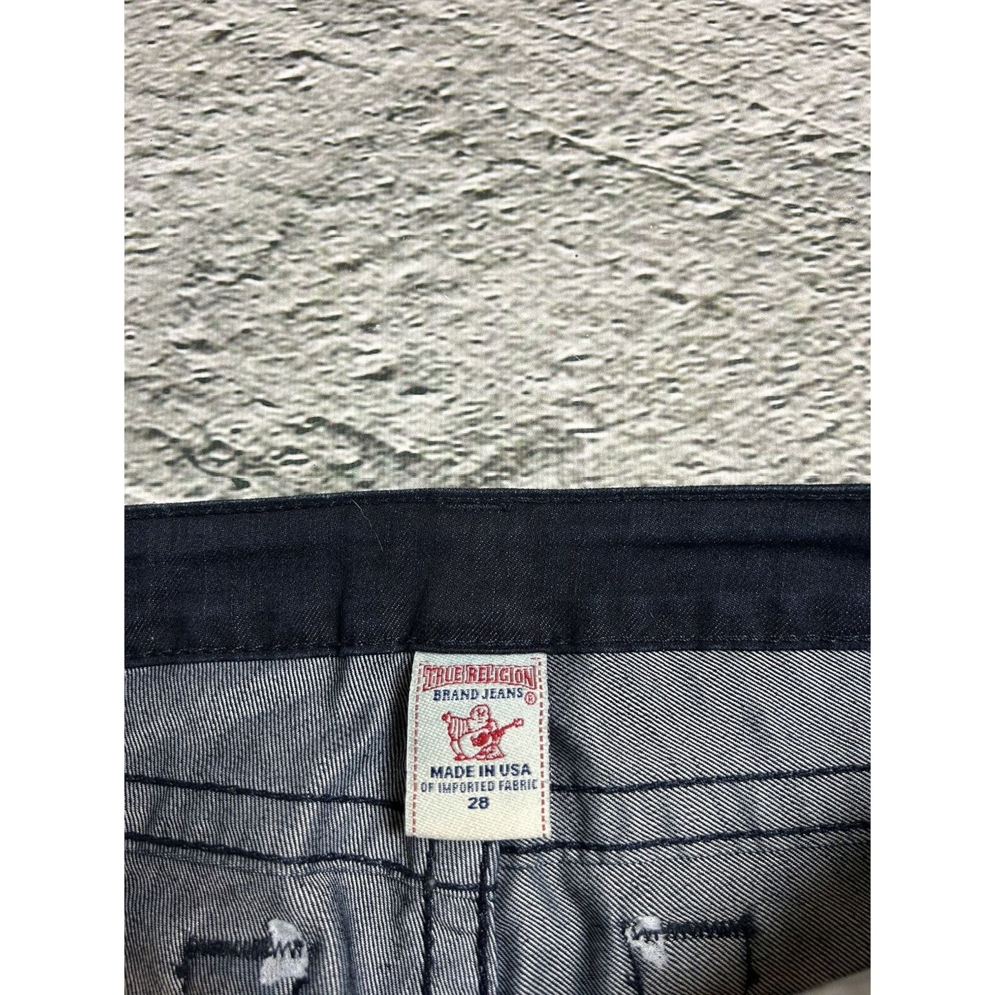 True Religion navy blue jeans Y2K bootcut vintage