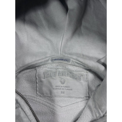 True Religion vintage zip hoodie grey gems 71 Y2K
