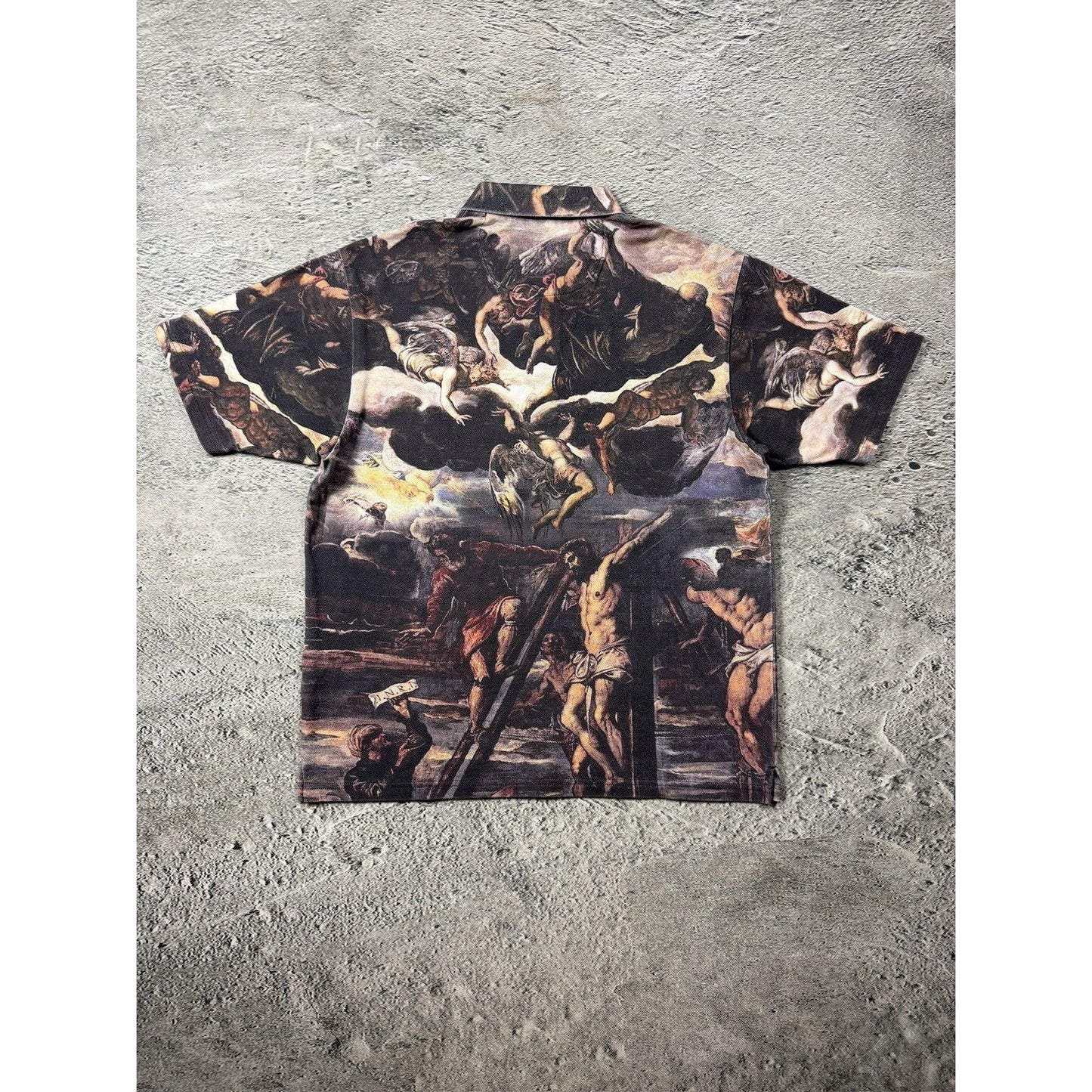 Supreme crucifixion polo tee FW26 T-shirt fullprint