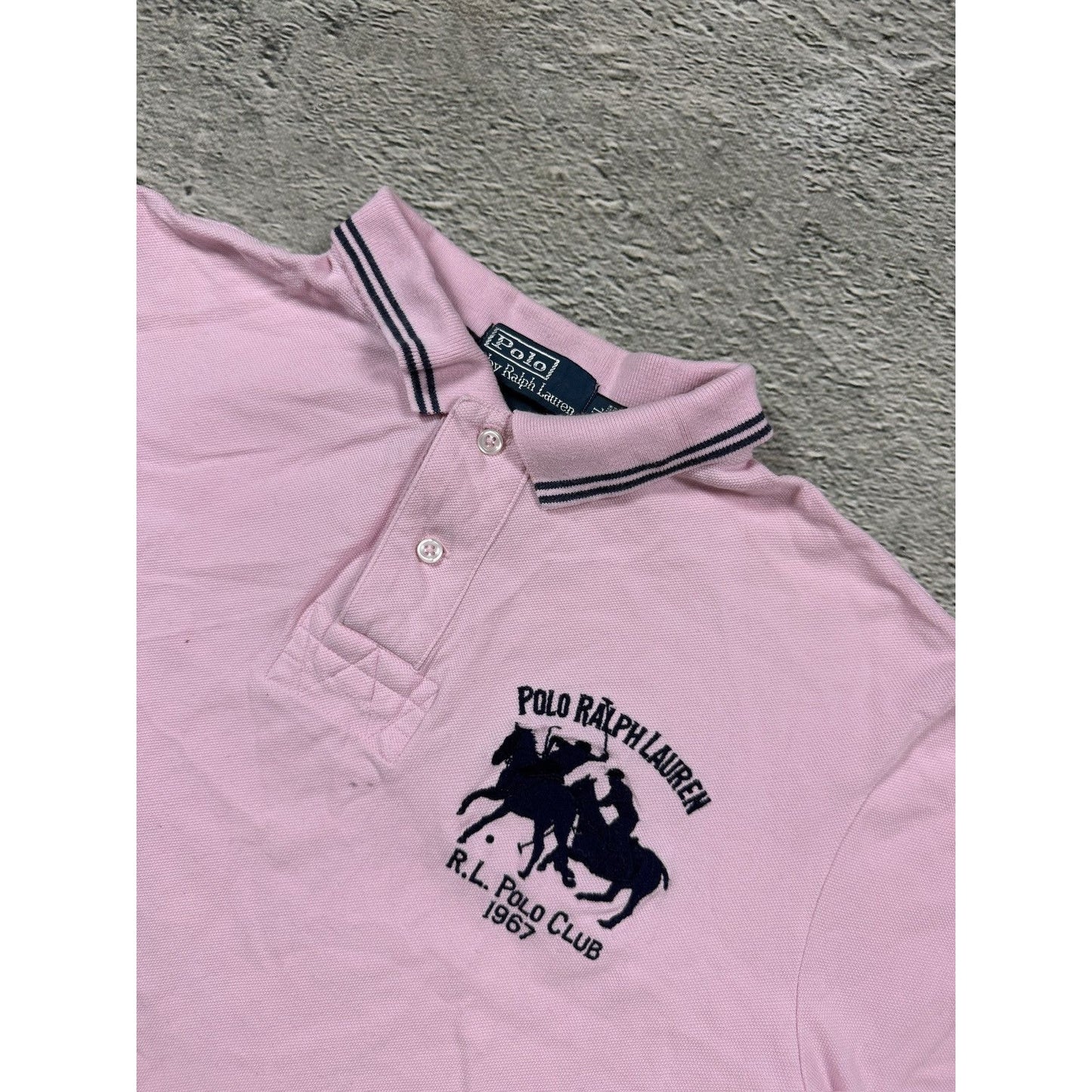 Chief Keef Polo Ralph Lauren vintage pink T-shirt big pony