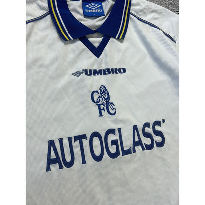 Desailly Chelsea vintage Jersey white Umbro 1998 2000