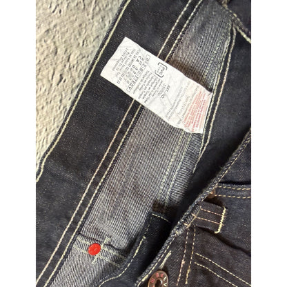 Evisu x Puma jorts black mint seagulls shorts denim