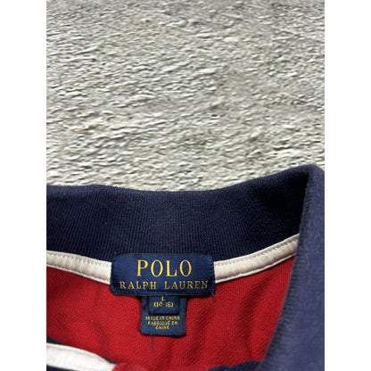 Chief Keef Polo Ralph Lauren vintage USA big pony navy red
