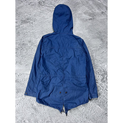 Carhartt coat jacket blue clash parka