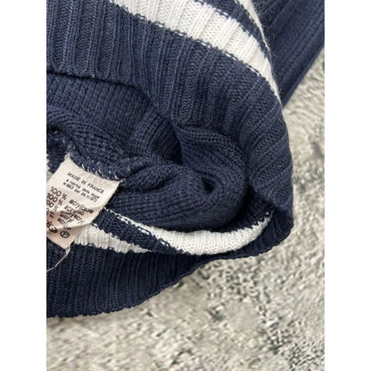 Lacoste vintage navy sweater vest small logo