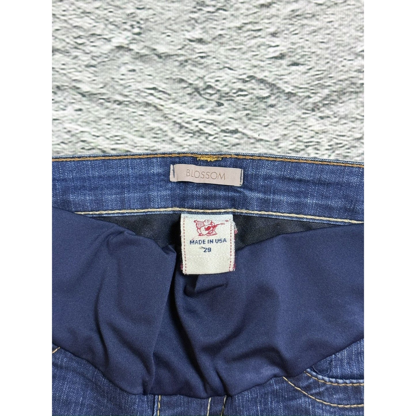 True religion Halle jeans vintage Blossom Pregnant pants