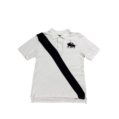 Chief Keef Polo Ralph Lauren vintage white double big pony