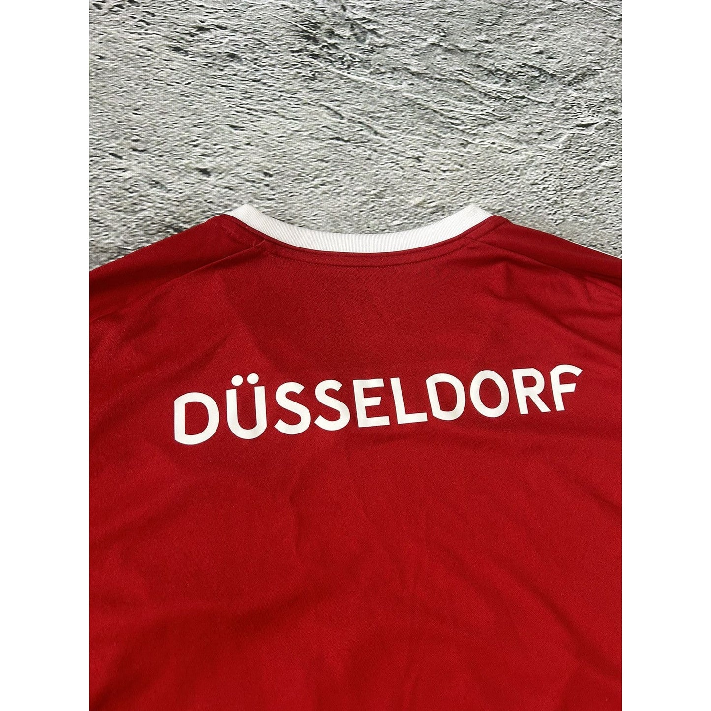 Fortuna Düsseldorf jersey red Henkel 22/23 home kit adidas