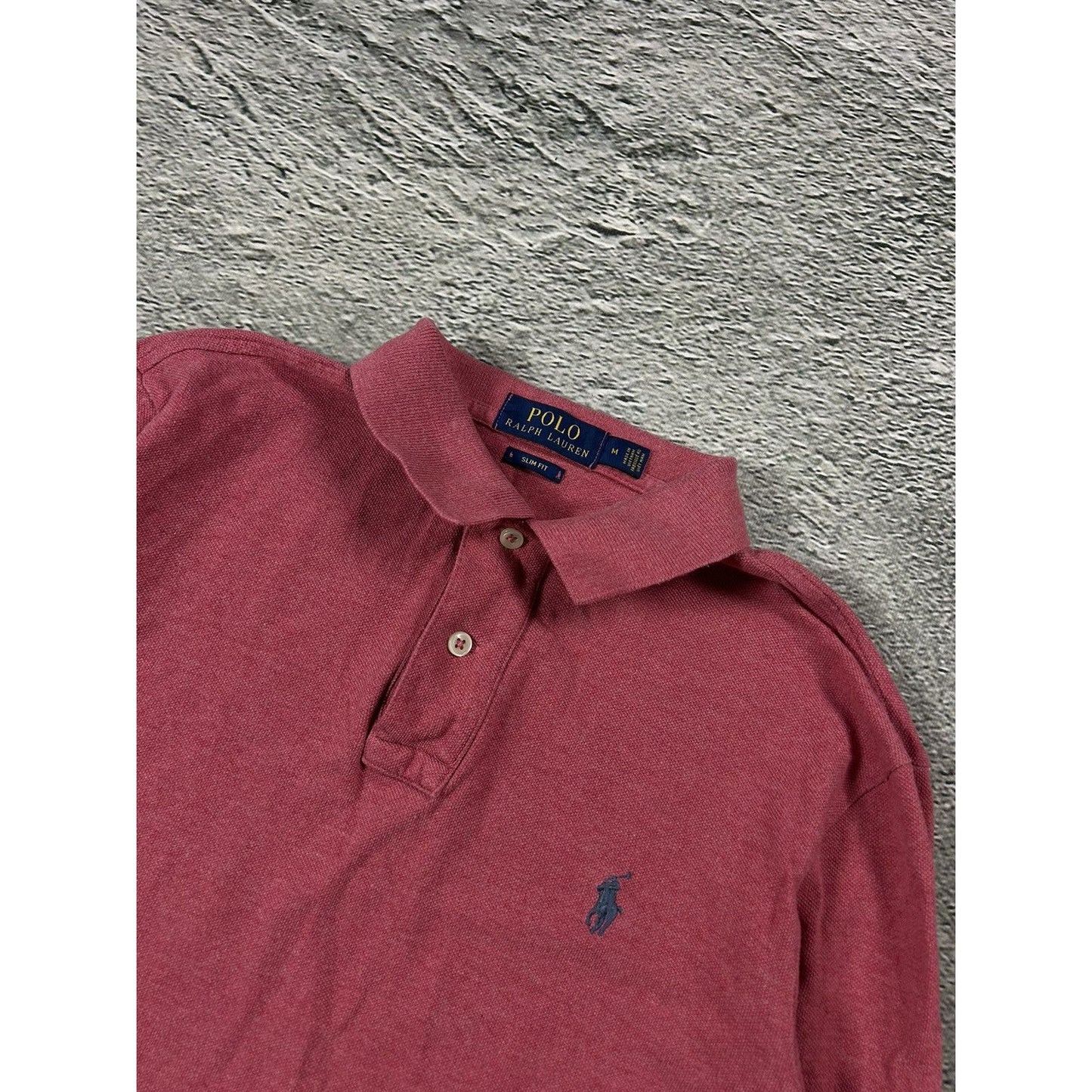 Polo Ralph Lauren pink longsleeve small pony Chief Keef
