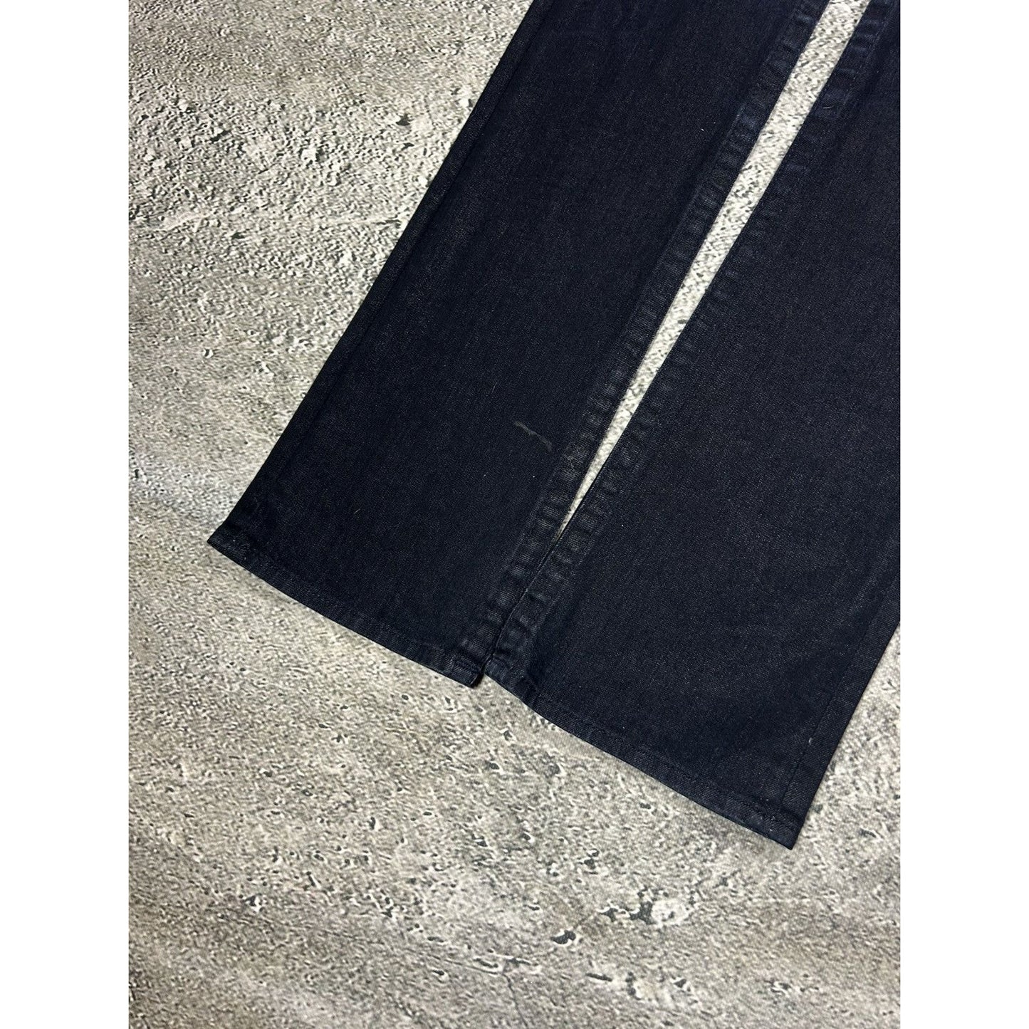 True Religion black jeans studded Billy flared Y2K