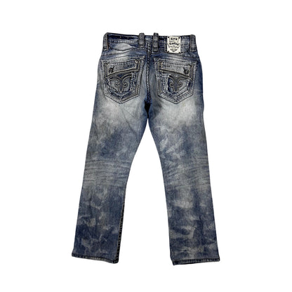 Rock Revival vintage blue jeans Y2K flared ZED