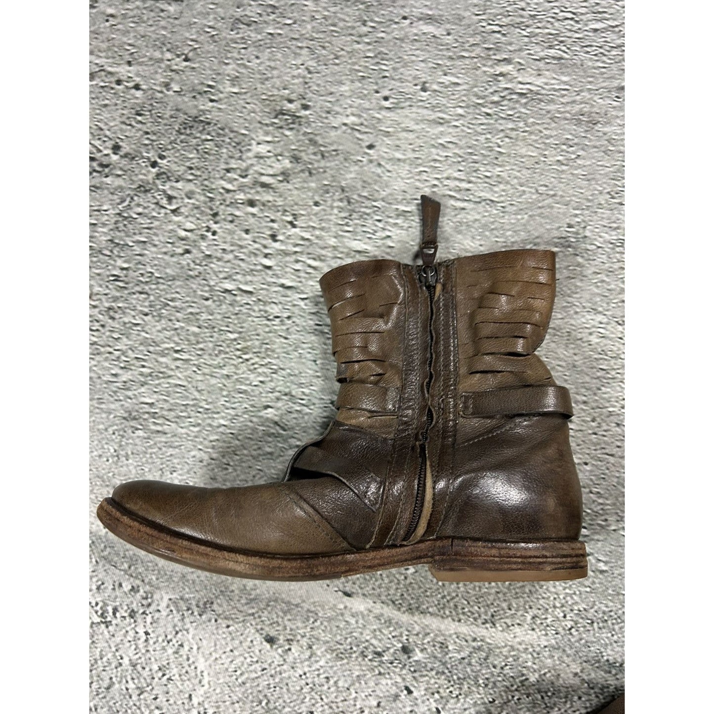 Airstep A.S.98 Samurai leather shoes boots cowboy