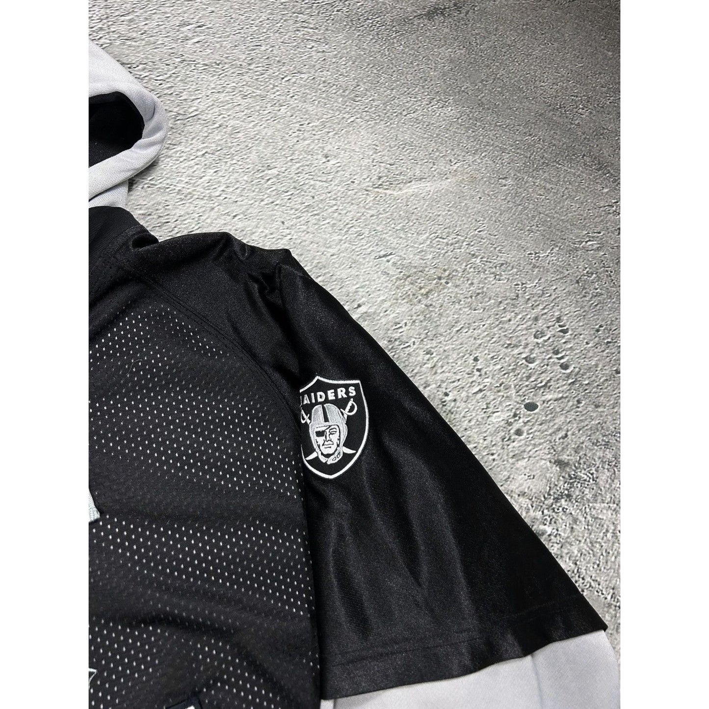 NFL Raiders Orlando hoodie with jersey black grey