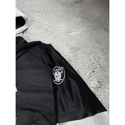 NFL Raiders Orlando hoodie with jersey black grey