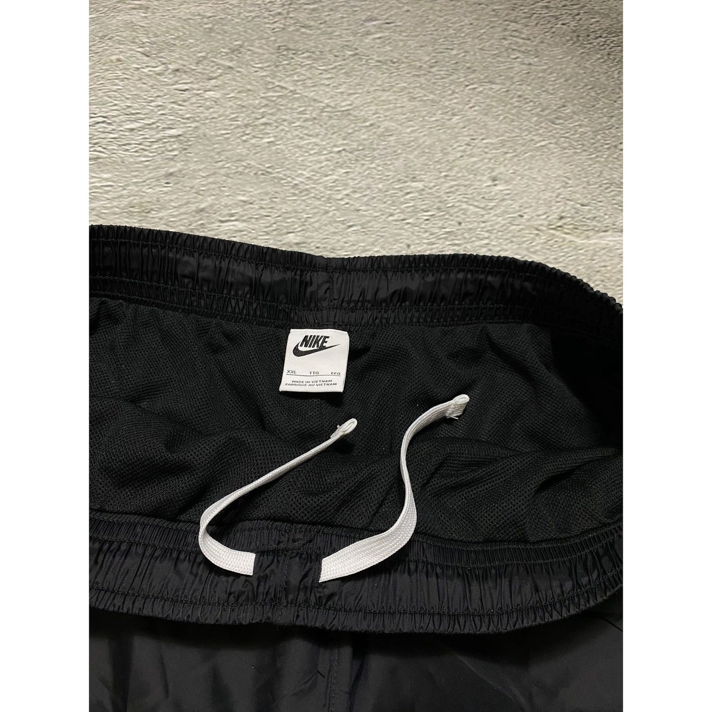 Nike vintage black track pants small swoosh logo 2000s