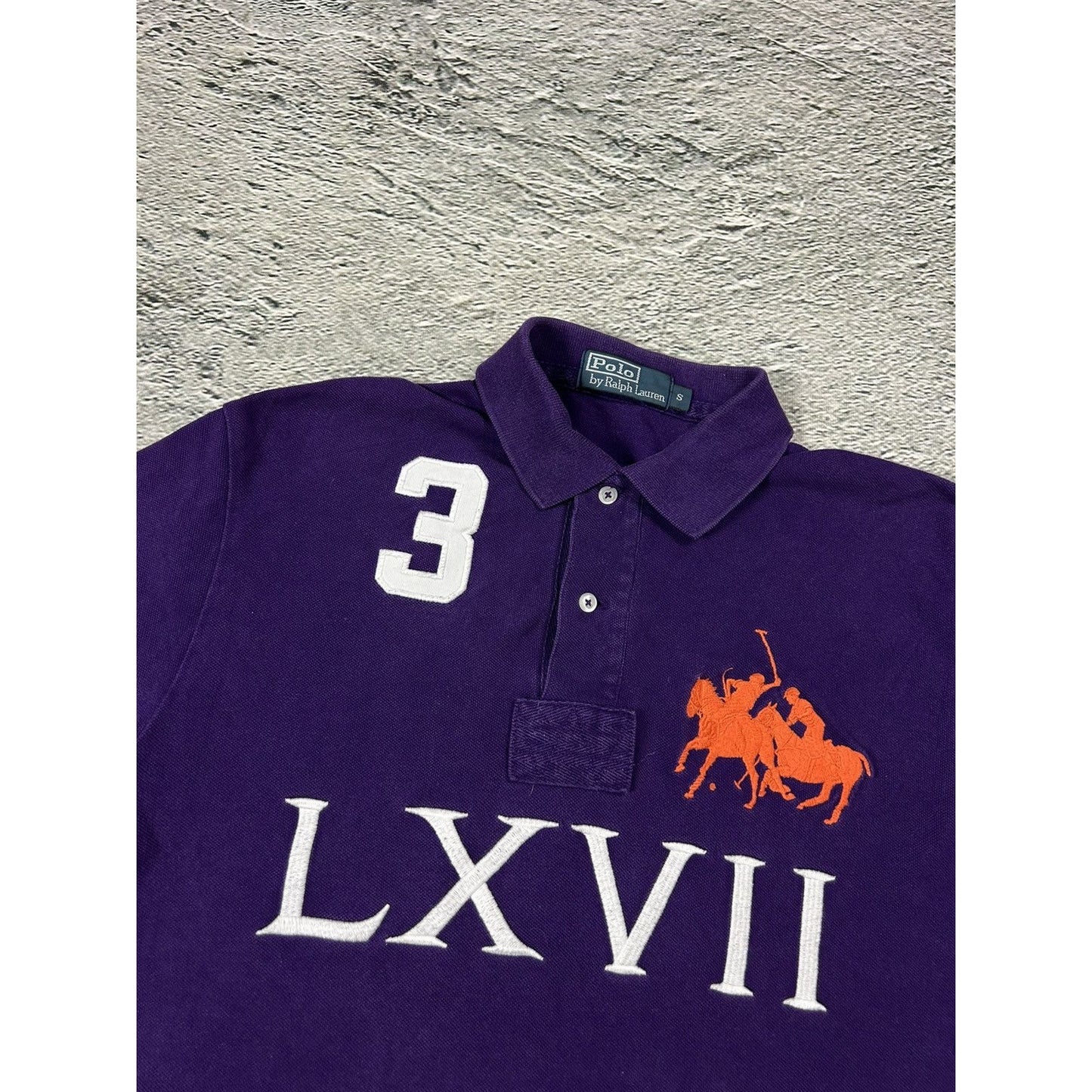 Chief Keef Polo Ralph Lauren vintage purple orange big pony