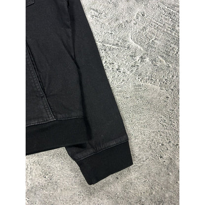True Religion denim jacket black hooded