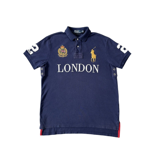 Chief Keef Polo Ralph Lauren London navy blue big pony