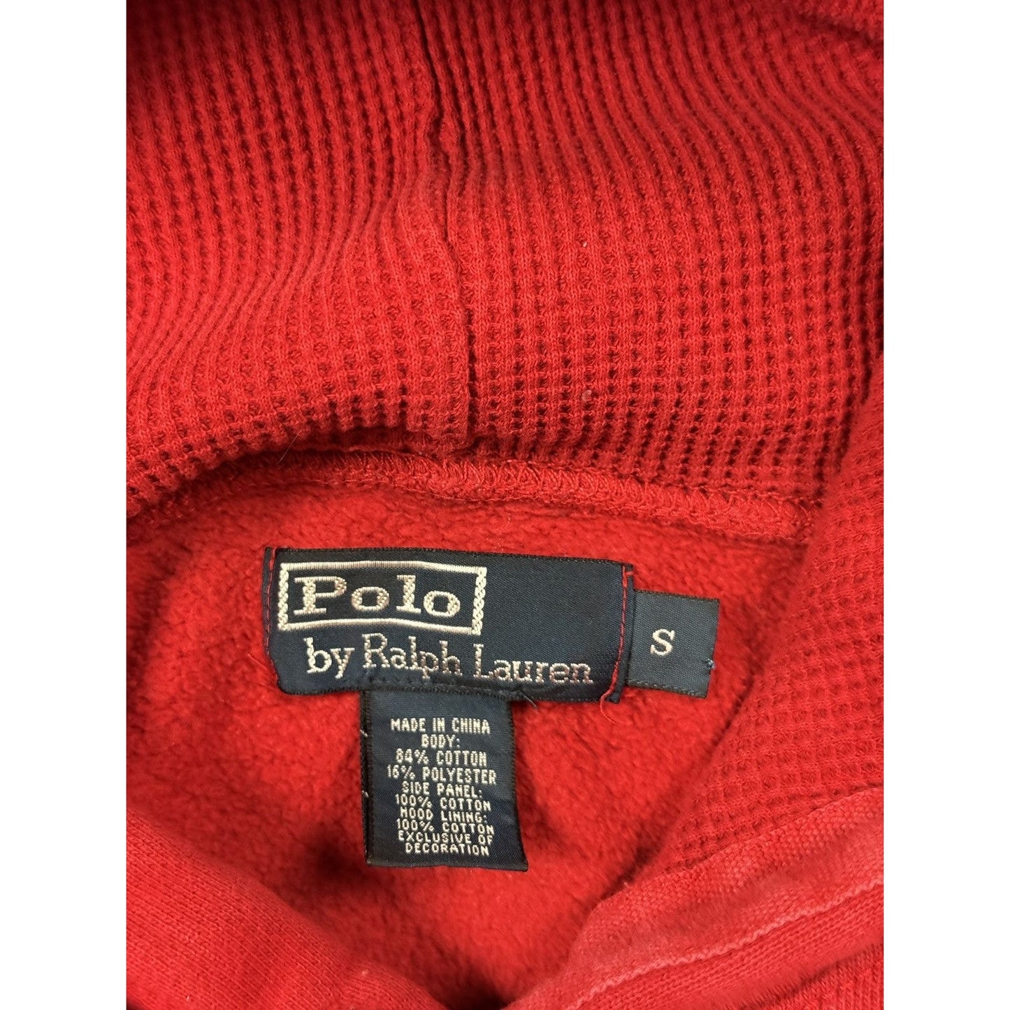 Chief Keef Polo Ralph Lauren red hoodie big pony