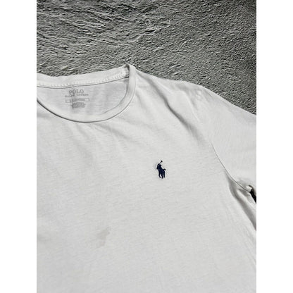Polo Ralph Lauren vintage white T-shirt small pony navy