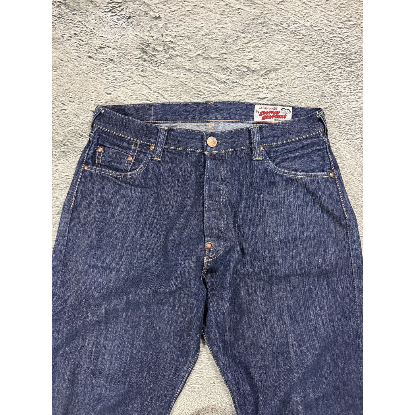 Evisu jeans daicock big logo Siotani Brothers denim