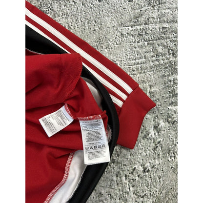 Besiktas Adidas zip sweatshirt track jacket red