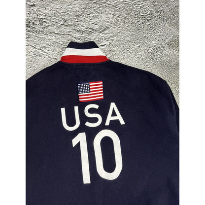 Chief Keef Polo Ralph Lauren zip sweatshirt USA big pony