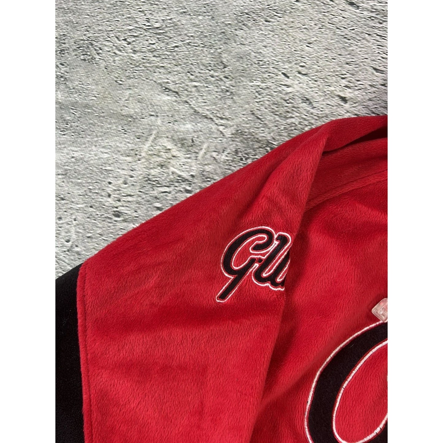 G Unit Track Suit red big logo vintage velour set 50 Cent