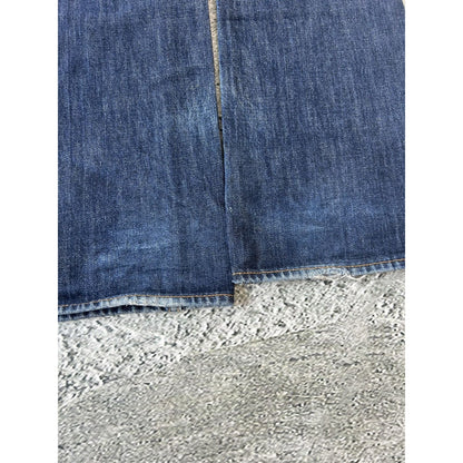 Evisu jeans vintage seagull logo denim pants blue Genes