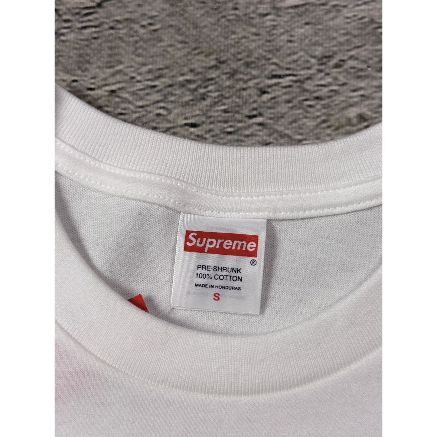 Supreme gems tee white FW26