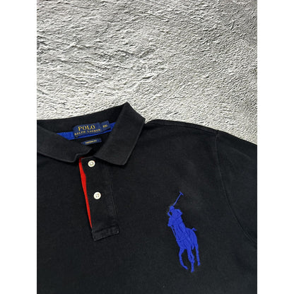 Chief Keef Polo Ralph Lauren black blue big pony T-shirt