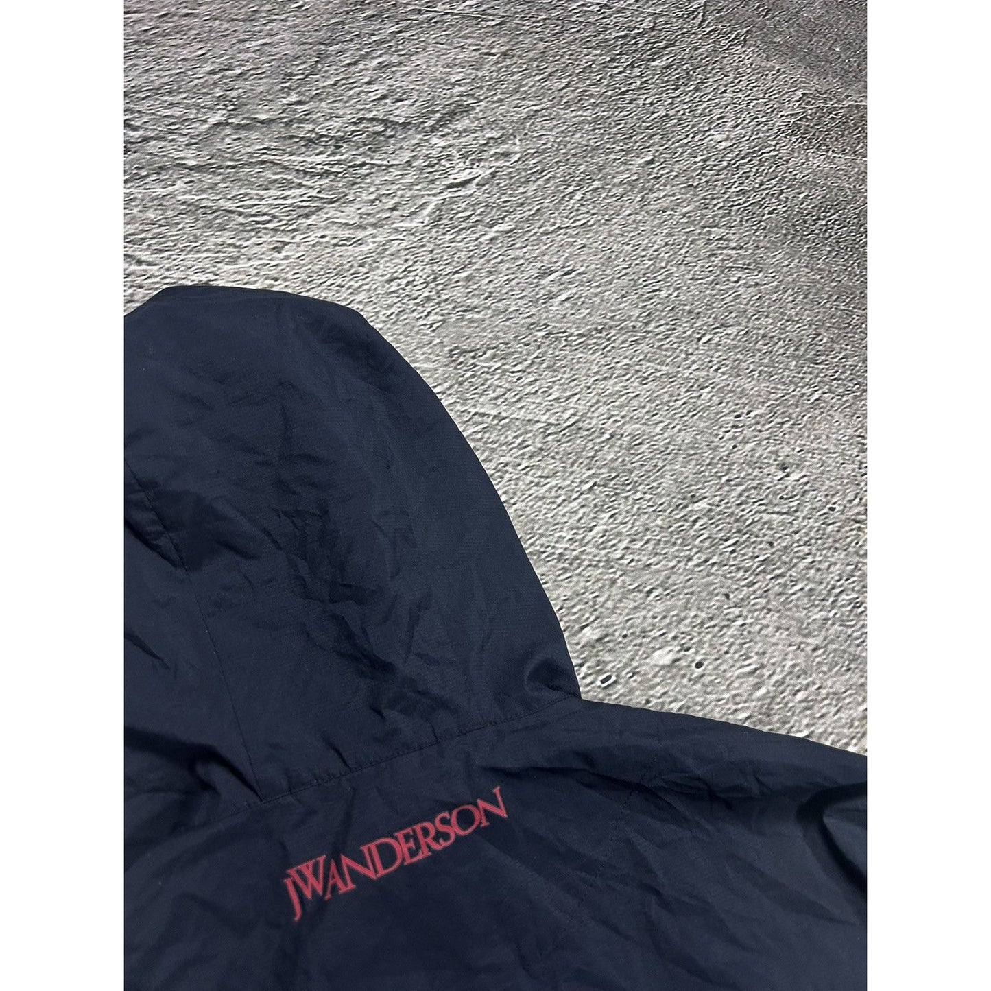 Uniqlo x JW Anderson Windbreaker jacket navy red blue