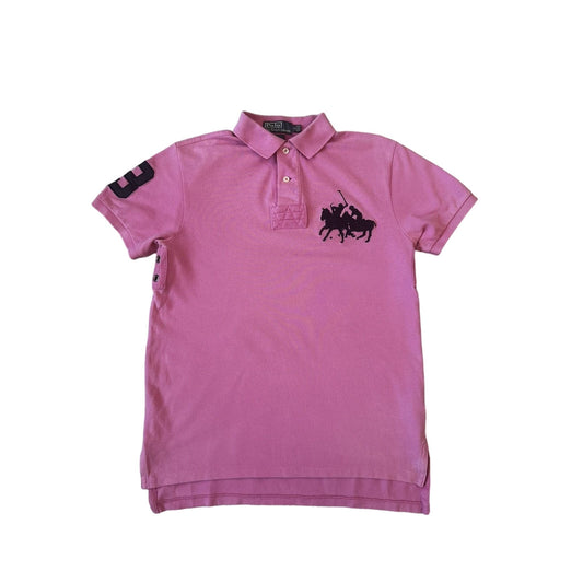 Chief Keef Polo Ralph Lauren yellow big pony polo T-shirt